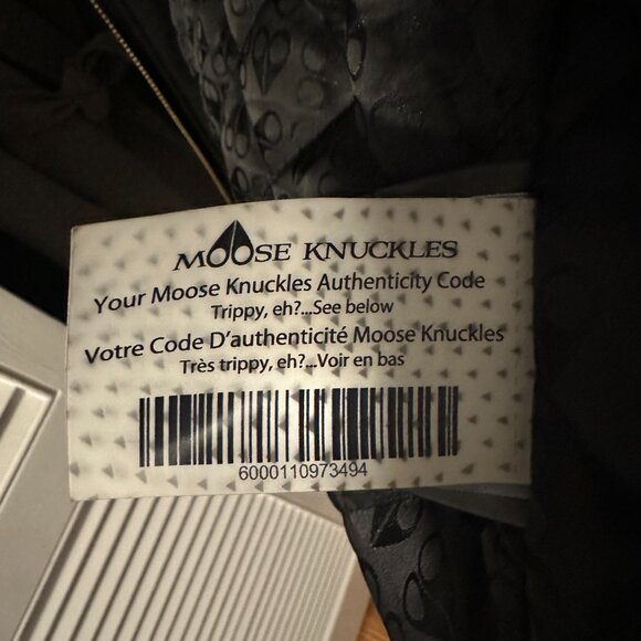 Moose Knuckles Shearling Trim Moto Jacket - Picture 5 of 5